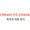 Git Reset VS Checkout