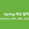 Spring ํต์ฌ ์ฒ ํ